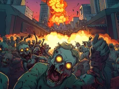 Játék Zombie Siege.io online
