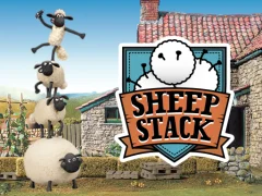 Játék Shaun The Sheep Sheep Stack online