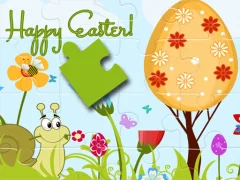 Játék Happy Easter Puzzle online