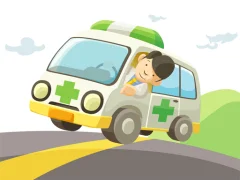 Játék Cartoon Ambulance online