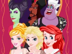 Játék Princess vs Villain Face Swap online