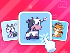 Játék Cute Animal Cards online
