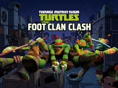 Játék Teenage Mutant Ninja Turtles Foot Clan Clash online