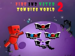 Játék Fire And Water In Zombies World 2 online