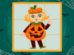 Játék Halloween Puzzles online