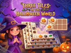 Játék The Three Tiles in the Halloween World online