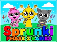 Játék Sprunki baby PHASE 3 online