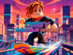 Játék Obby Parkour Racing online