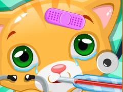 Játék Little Cat Doctor online