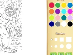 Játék Bigfoot Coloring Book online