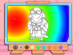 Játék Coloring Book: Spionero Golubiro online