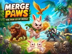 Játék Merge Paws online