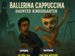Játék Ballerina Cappuccina Haunted Kindergarten online