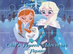 Játék Olaf‘s Frozen Adventure Jigsaw online