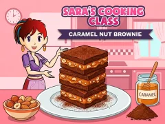 Játék Sara`s Cooking Class Caramel Nut Brownie online