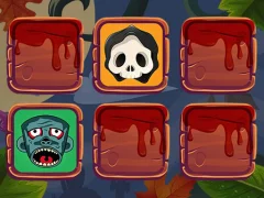 Játék Halloween Faces Memory online