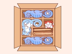 Játék Cats Block Puzzle online