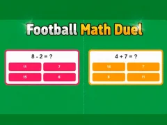 Játék Football Math Duel online