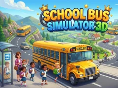 Játék School Bus Simulator 3D online