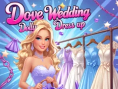 Játék Dove Wedding Dolly Dress Up online