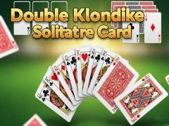 Játék Double klondike solitaire Card online