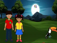 Játék Siblings Escape From Dark Forest online