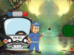 Játék Monkey Caught Thief Fox online