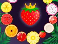 Játék Fruit King Merge online