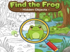 Játék Find the Frog Hidden Objects online