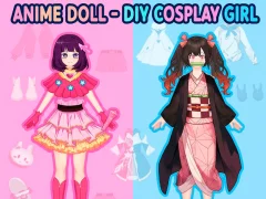 Játék Anime Doll - DIY Cosplay Girl online