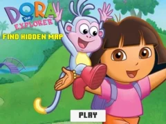Játék Dora the Explorer: Find Hidden Map online
