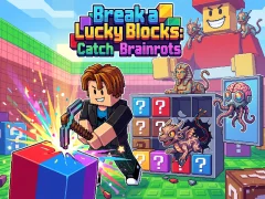 Játék Break a Lucky Blocks: Catch Brainrots online