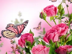 Játék Butterflies Puzzle online