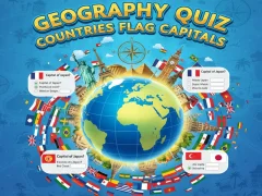 Játék Geography Quiz Countries Flag Capitals online