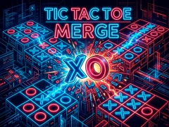 Játék Tic Tac Toe Merge online