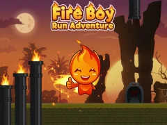 Játék Fire Boy Run Adventure online