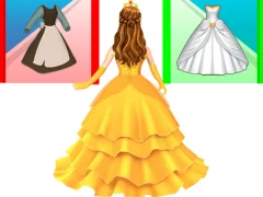 Játék Princess Dress Up Run online