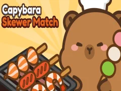 Játék Capybara Skewer Match online