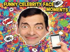 Játék Funny Celebrity Face Moments online