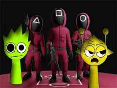 Játék Squid Game Sprunki FNF Battle online