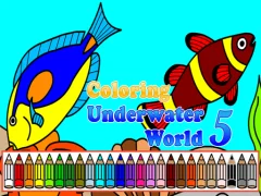 Játék Coloring Underwater World 5 online