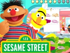 Játék 123 Sesame Street: Super Salad Diner online