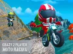Játék Crazy 2 Player Moto Racing online