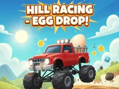 Játék Hill Racing - Egg drop! online