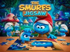 Játék The Smurfs Jigsaw online