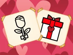 Játék Valentine Present Coloring online