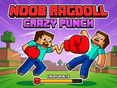 Játék Noob Ragdoll: Crazy Punch online