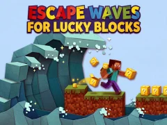 Játék Escape Waves for Lucky Blocks online