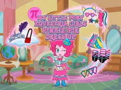 Játék My little pony Equestria Girls Pinkie Pie Dress Up online