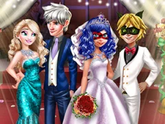 Játék Ladybug Wedding Royal Guests online